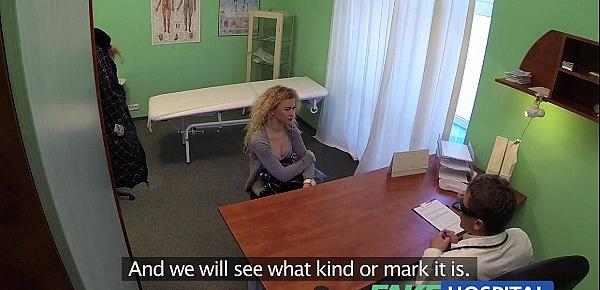  FakeHospital Cheating blonde sucks and fucks after striking a fast surgery deal